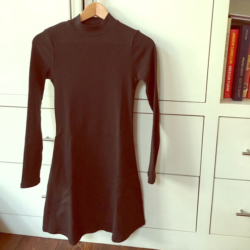 American Apparel Mock Neck Dress